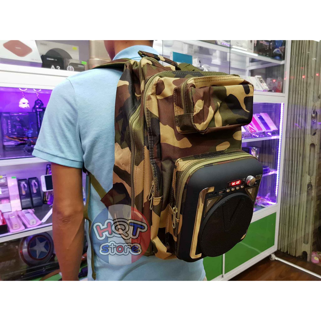 Ba lô kiêm Loa Bluetooth CH-M34