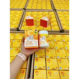 Viên ngậm Vitamin C Jeju Hàn Quốc 120g