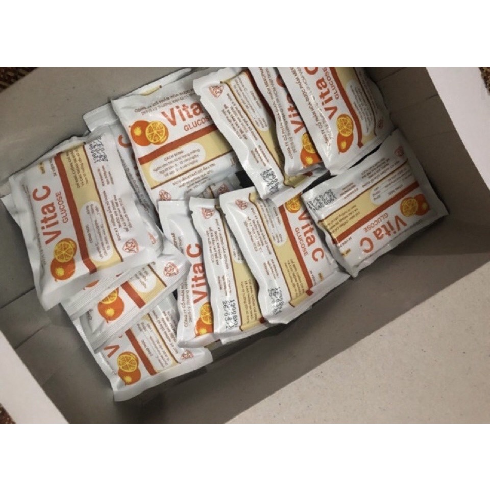 KẸO NGẬM VỊ CAM VITA C HỘP 46 TÚI X 24 VIÊN/GÓI