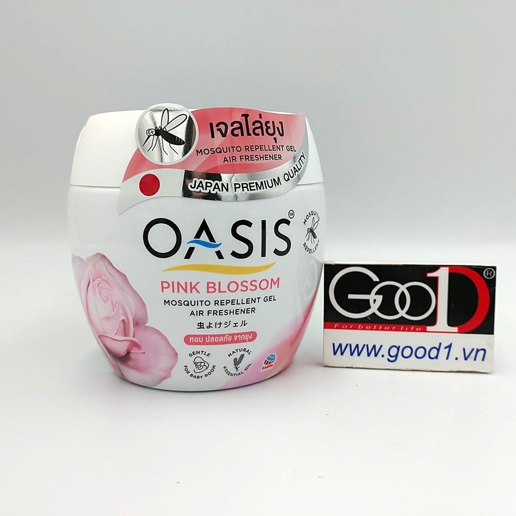 Sáp thơm phòng đuổi muỗi OASIS 180g Thái Lan