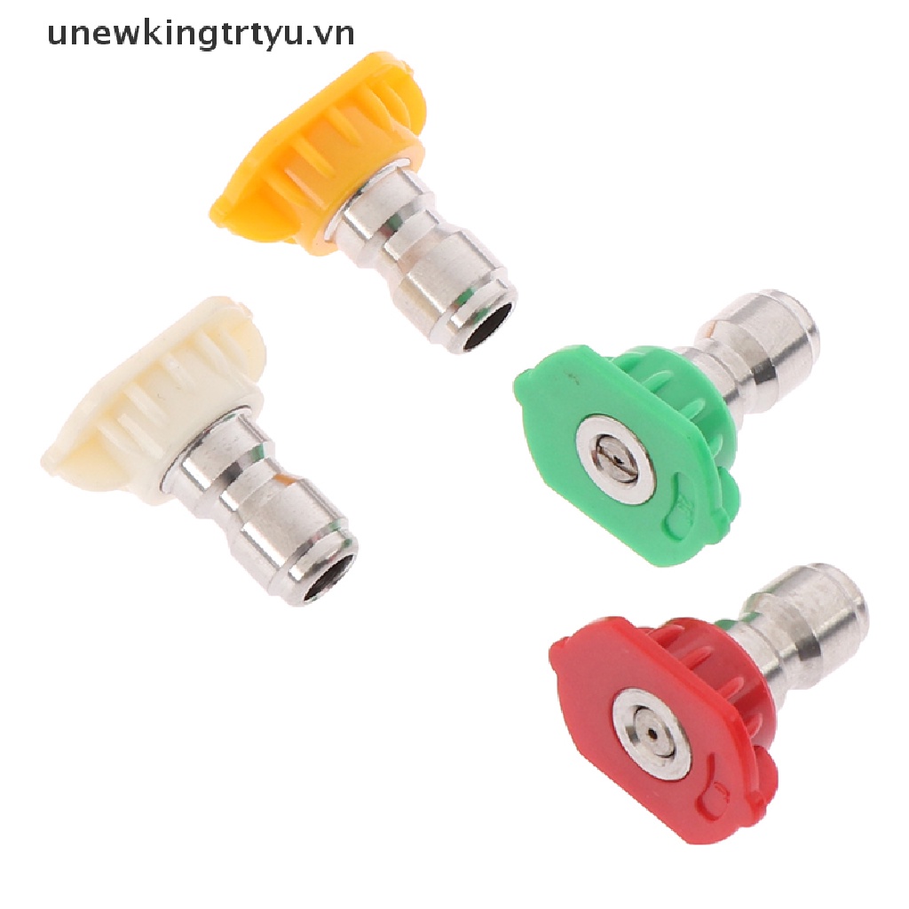 Đầu Vòi Xịt Nước Áp Suất Cao 0 / 15 / 25 / 40 Độ Bằng Thép Không Gỉ