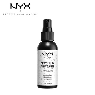 Xịt Giữ Makeup, Xịt khoá nền NYX Dewy Finish Setting Spray 60ml