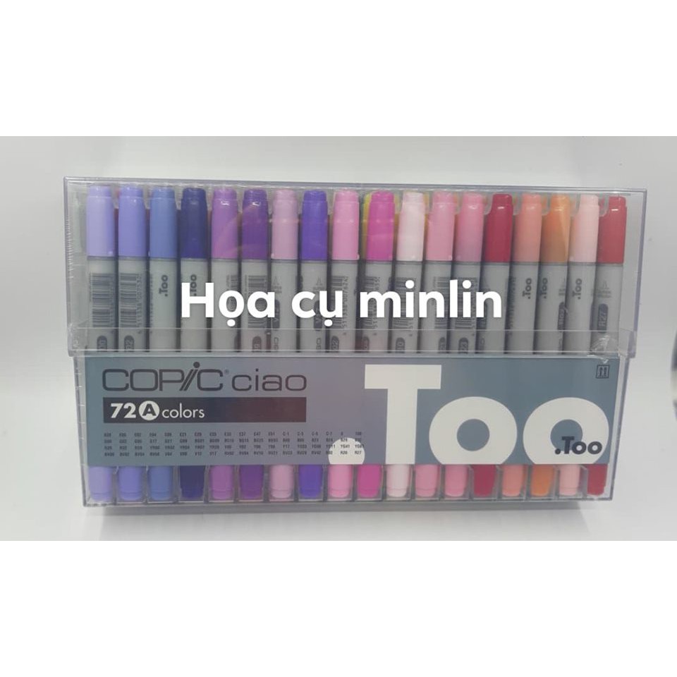 Màu marker Copic Ciao ⚡ CHÍNH HÃNG ⚡ bộ màu marker Copic ciao là sản phẩm lý tưởng dành cho các họa sĩ, kiến ​​trúc sư