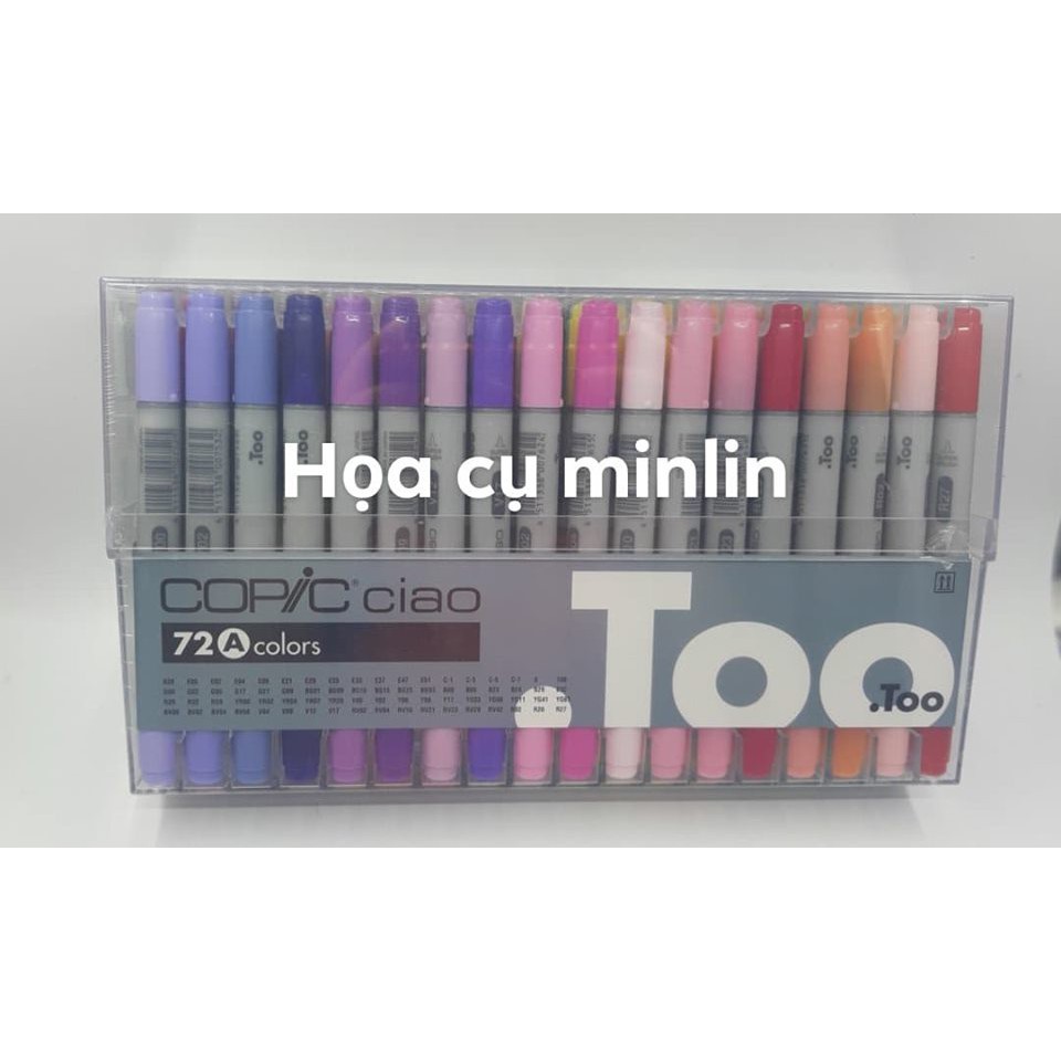 Màu marker Copic Ciao bộ 24/36/72 màu