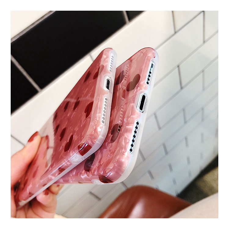 Ốp Lưng Bảo Vệ In Hình Trái Tim Cho Iphone X Iphone Xs Max Xr 8 Plus 7 Plus 6 Splus | BigBuy360 - bigbuy360.vn