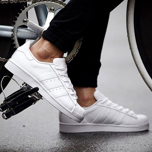 Giày Adidas SUPERSTAR ALL WHITE