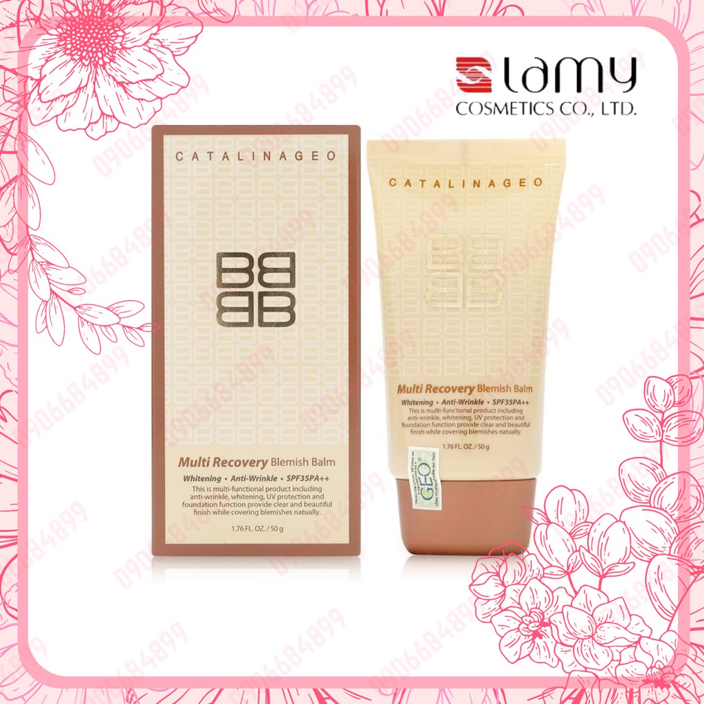 ⭐ KEM NỀN TRANG ĐIỂM ĐA CHỨC NĂNG ⭐ CATALINA GEO MULTI RECOVERY BLEMISH BALM