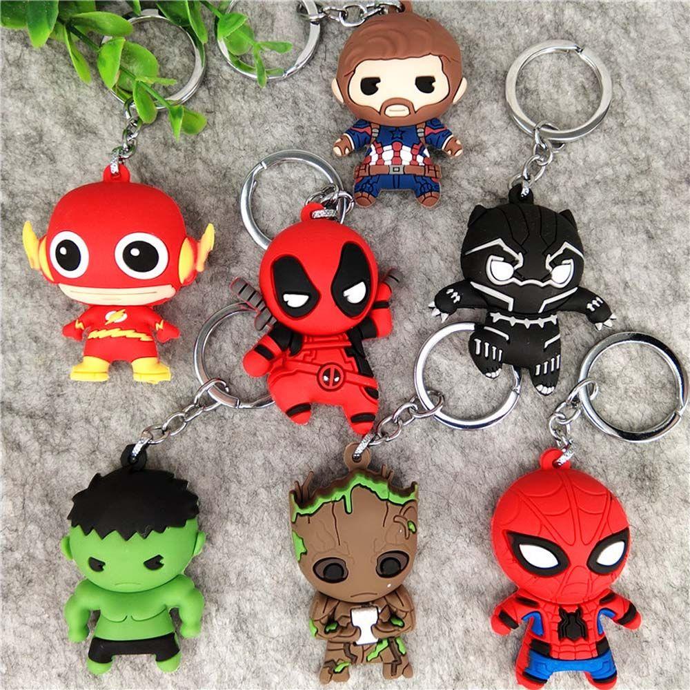 LANFY Móc Khóa Hình Nhân Vật Deadpool Phim Người Nhện