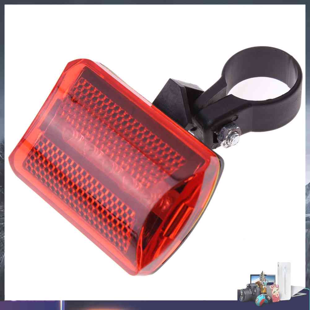 Set Đèn Pha 5LED Và Đèn Gắn Đuôi Xe Đạp 5LED Không Thấm Nước