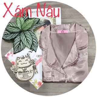 (BigSize Lụa) Đồ Bộ BigSize Pijama Lụa Bèo TDQD