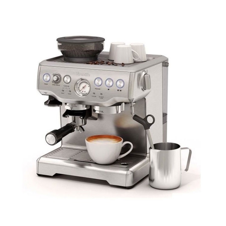 Máy pha cà phê Breville 870 -Nhập khẩu Úc - Sản phẩm được mua nhiều cho phân khúc quán vừa, văn phòng,cafe gia đình