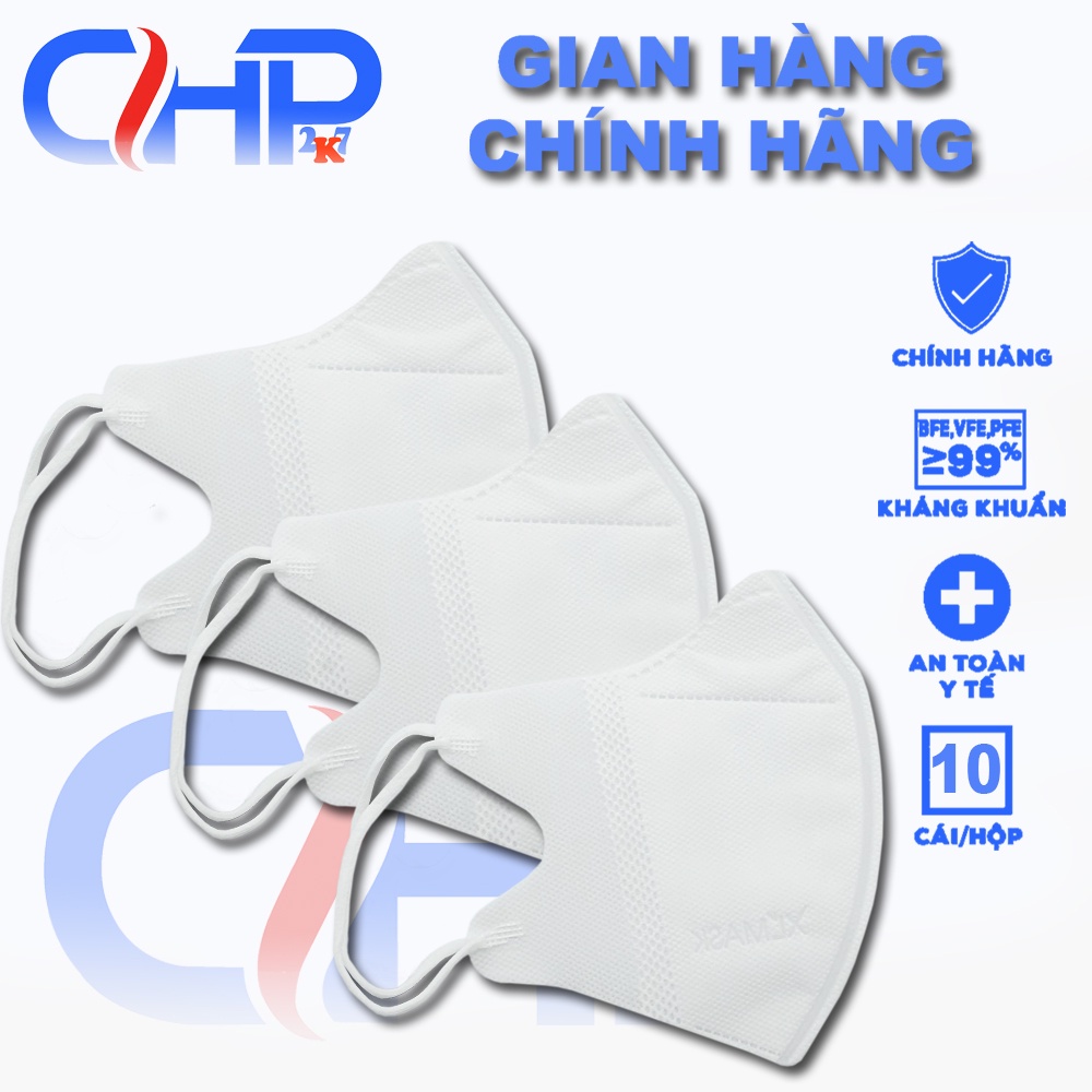 Hộp khẩu trang 5D mask Xuân Lai cao cấp 10 cái - Xả hàng giá sỉ