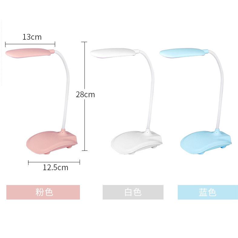 Đèn học led chống cận cảm ứng, tích điện 3 chế độ sáng học tập, làm việc, đọc sách