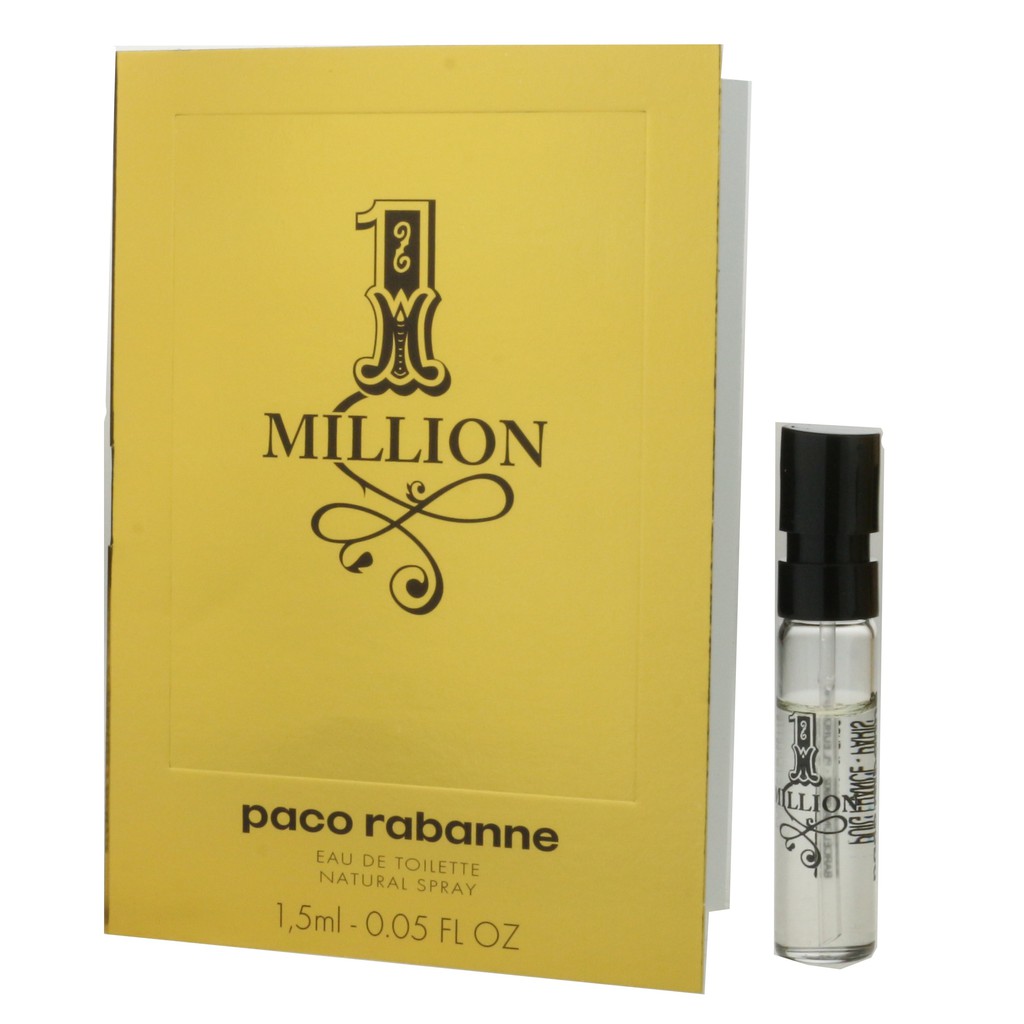 Nước Hoa Nam 1.5ml Paco Rabanne One Million EDT, Chính Hãng vov567 Cung Cấp.