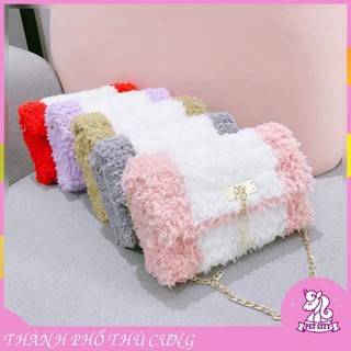 [ Có hướng dẫn] Túi handmade tự đan-Nguyên liệu làm túi handmade màu hồng