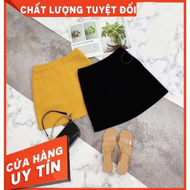 Chân váy A tuyết mưa có quần trong hàng thiết kế có túi- ko phải vải thun | BigBuy360 - bigbuy360.vn
