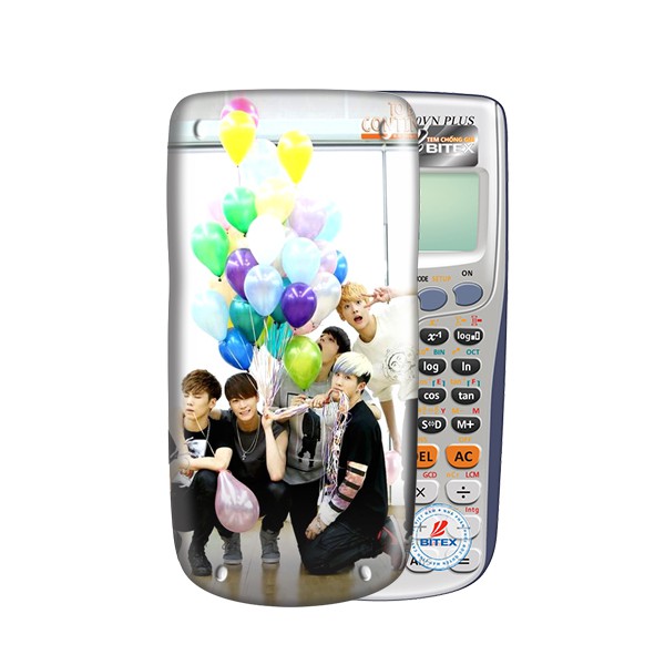 Nắp/ Ốp máy tính Casio/Vinacal Fan BTS 014