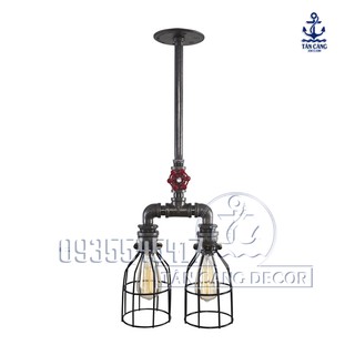 Lồng đèn sắt Vintage E72 sơn tĩnh điện