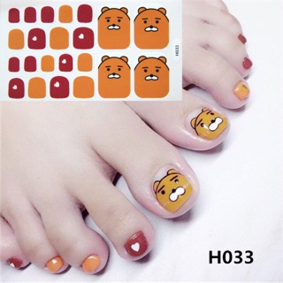 Nail wraps (dán móng chân) P2 (Hàng mới)