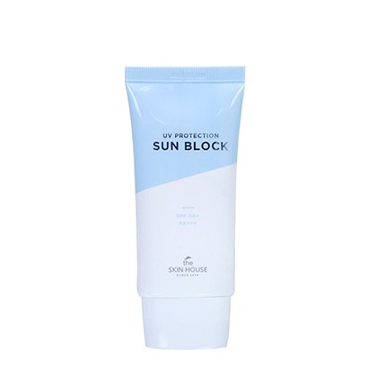 Kem chống nắng làm sáng da và ngăn ngừa lão hóa THE SKIN HOUSE SPF50 PA+++ UV PROTECTION SUN BLOCK SPF50 PA+++