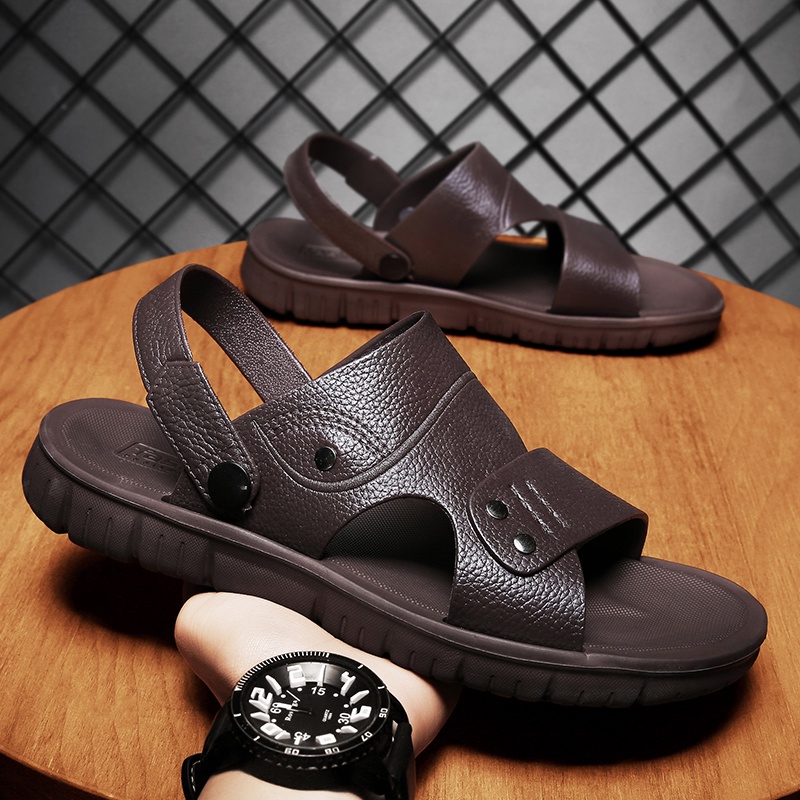 Dép Sandal Đế Mềm Chống Trượt Thoáng Khí Size Lớn 8321 Cho Nam