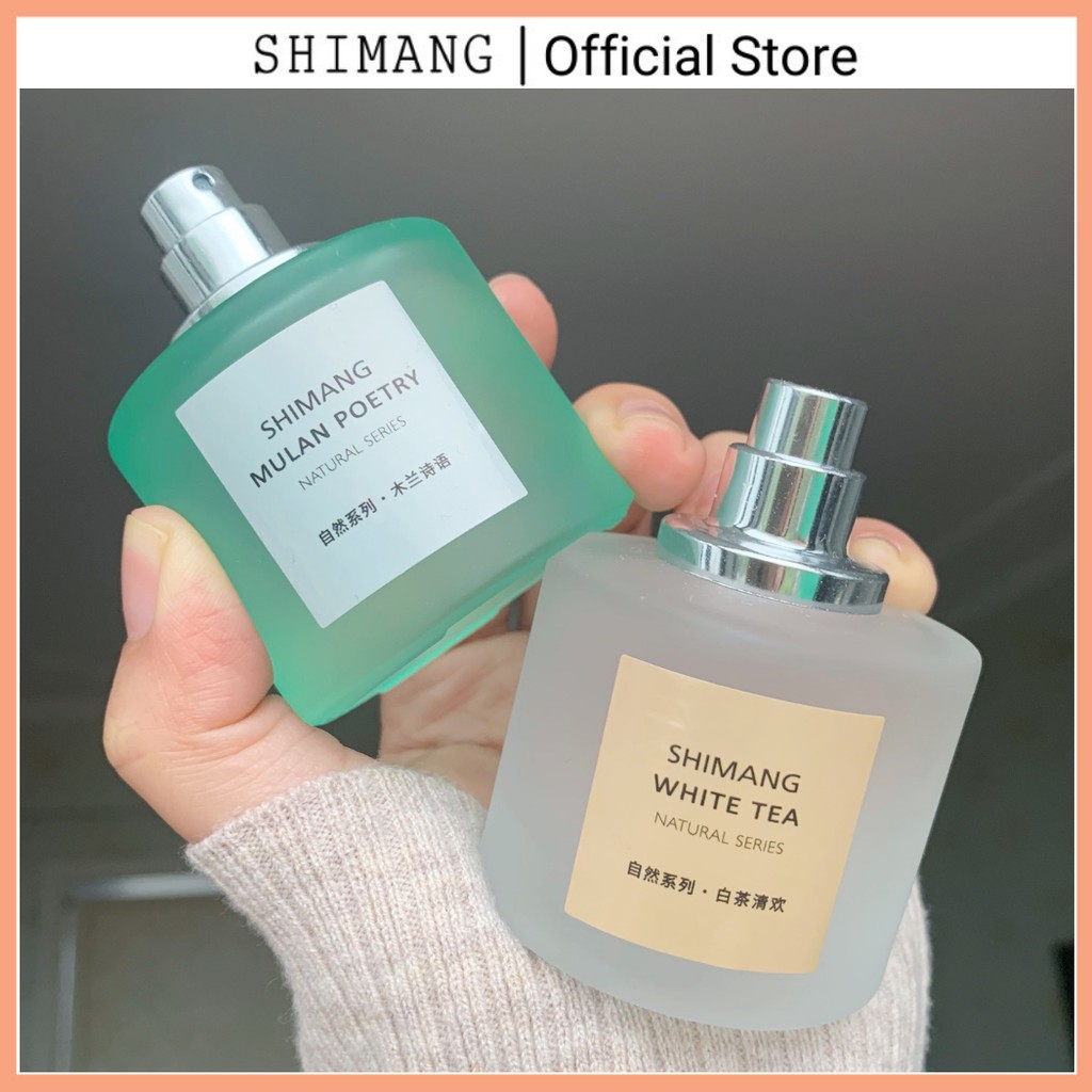 Nước hoa shimang vỏ mờ nắp gỗ cực sang trọng 50ml SNHG2