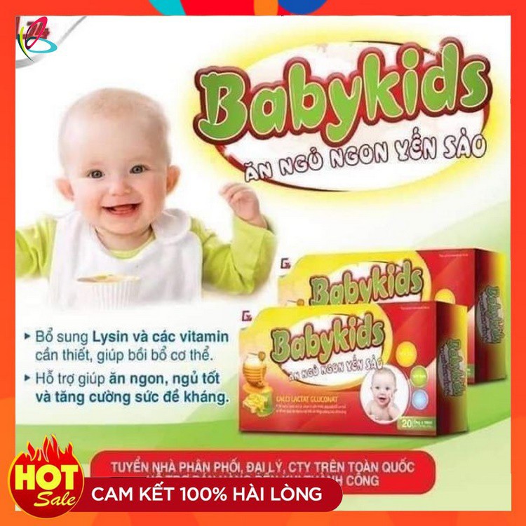 BabyKids ăn ngủ ngon yến sào-BABYKIDS ĂN NGỦ NGON