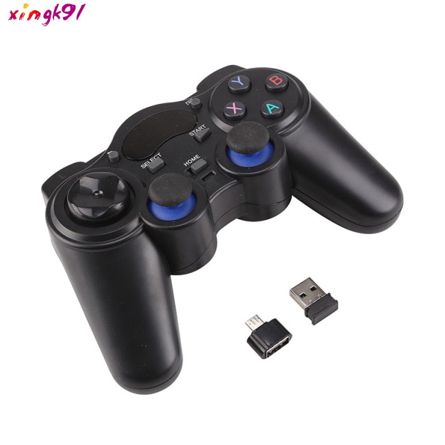 Tay Cầm Chơi Game Không Dây 2.4g 2 Cái Cho Ps3 Android Tv Box