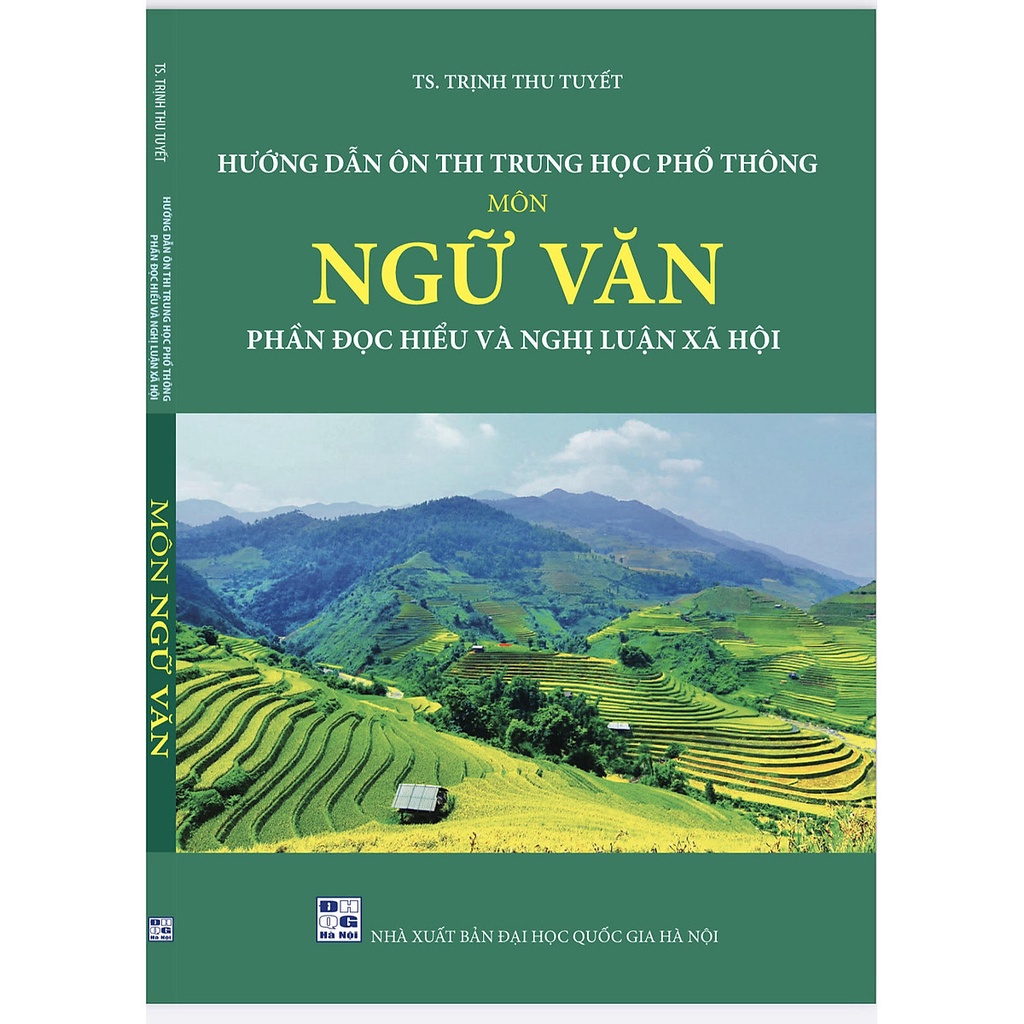 Sách Hướng dẫn ôn thi THPT môn Ngữ Văn phần Văn học - Đọc hiểu nghị luận xã hội (Combo 2 cuốn, Lẻ tùy chọn)