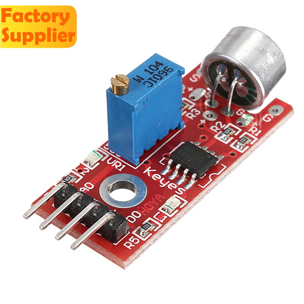 Mô-đun Cảm Biến Micrô Âm Thanh Độ Nhạy Cao Cho for arduino Avr Pic