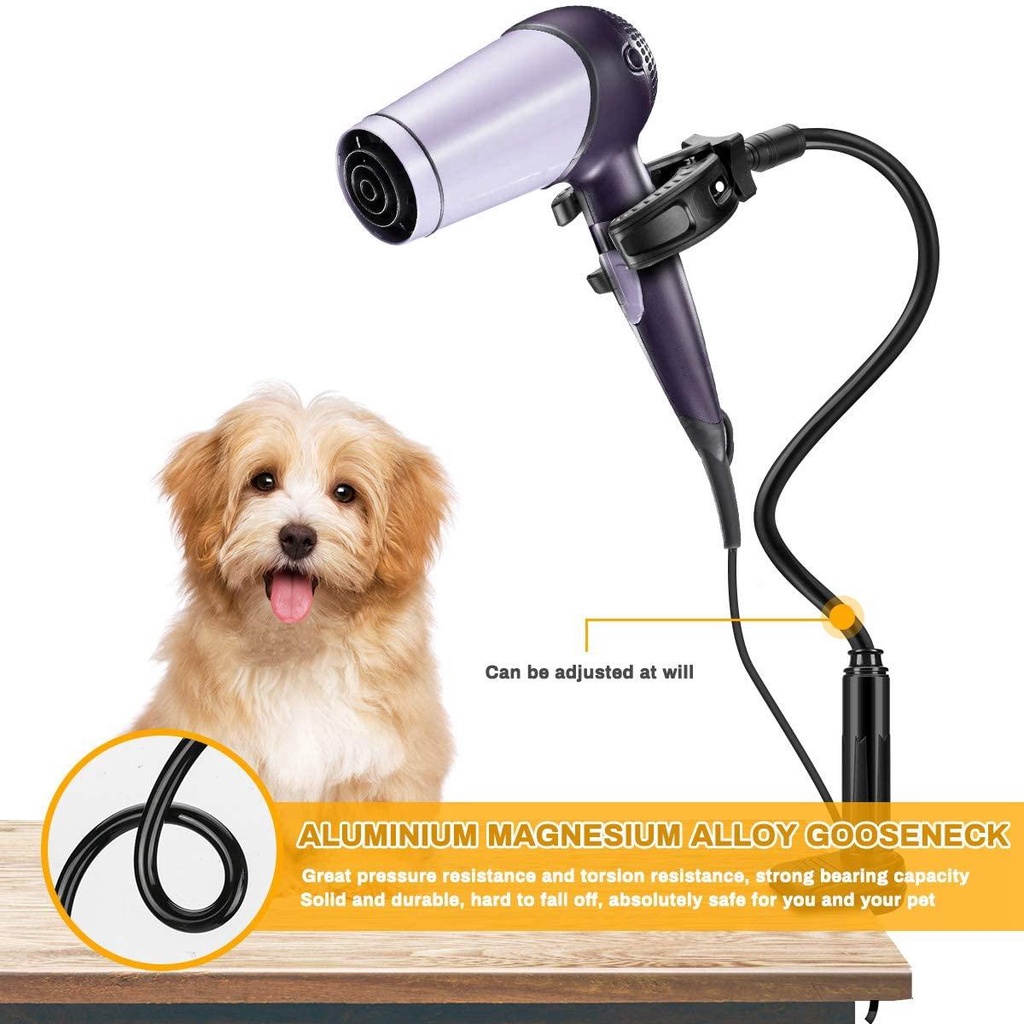 ELLSWORTH Giá Đỡ Máy Sấy Lông Thú Cưng Xoay 360 Độ Tiện Dụng