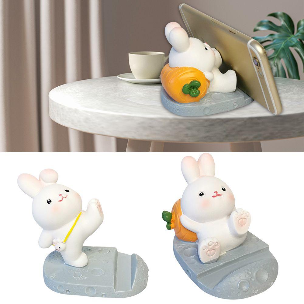 CONOPERY Phụ Kiện Trang Trí Điện Thoại Hình Chú Thỏ Đáng Yêu