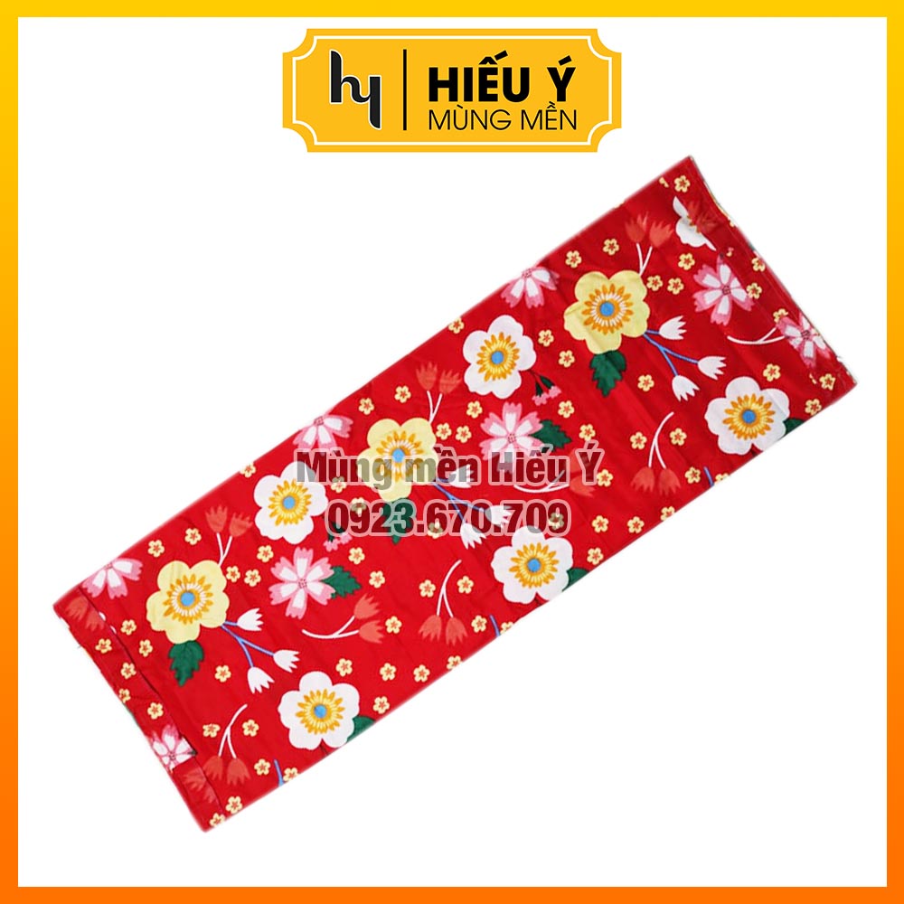 [XẢ LỖ] Vỏ gối ôm cotton 35x100cm dây rút 2 đầu - HÌNH THẬT | Mùng mền Hiếu Ý