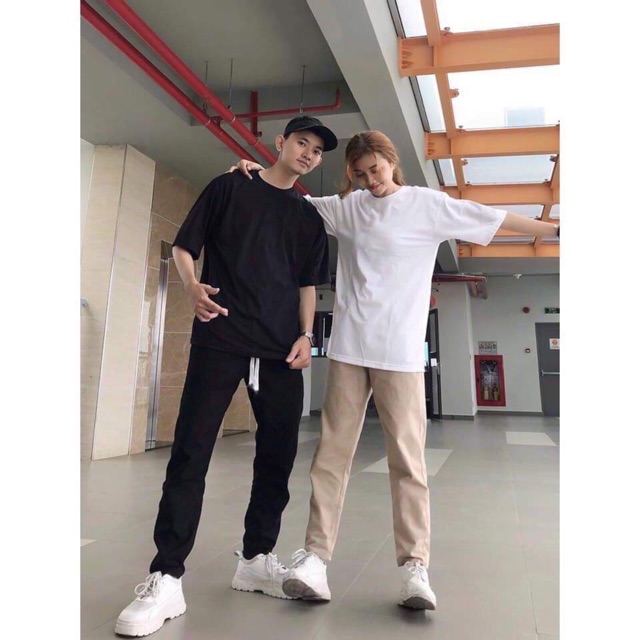 [𝐅𝐑𝐄𝐄𝐒𝐇𝐈𝐏] Áo thun trơn 𝐊𝐢𝐫𝐤𝐥𝐚𝐧𝐝 Unisex Oversize [Nam,Nữ] - Trắng, Đen, Xanh, Đỏ, Rêu, Xám <> | BigBuy360 - bigbuy360.vn