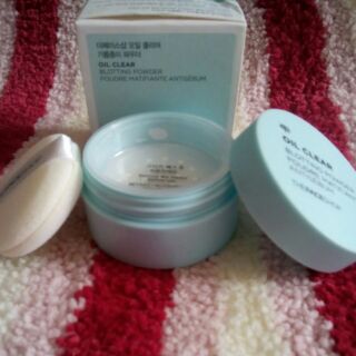 Phấn oil clear blotting power power matifiante antisebum