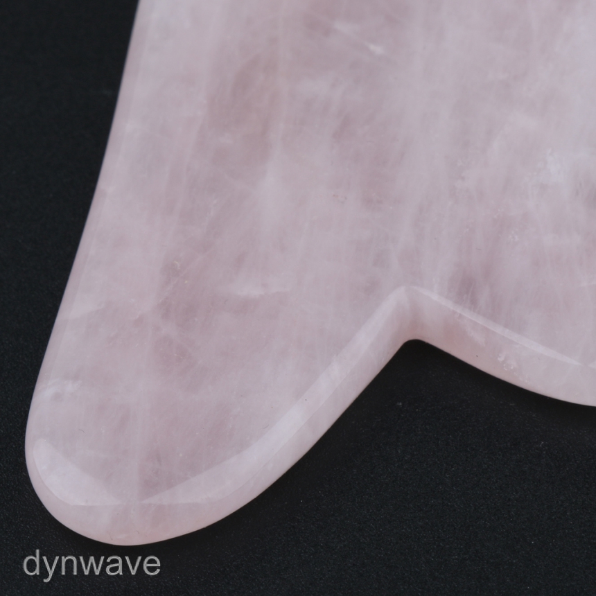 [DYNWAVE] Gua Sha Board for Facial Skincare, 100% Natural Crystal Stone GuaSha Tool for Anti-Aging, Anti-Wrinkles, Lifting Your Face, Iymphatic Drainage