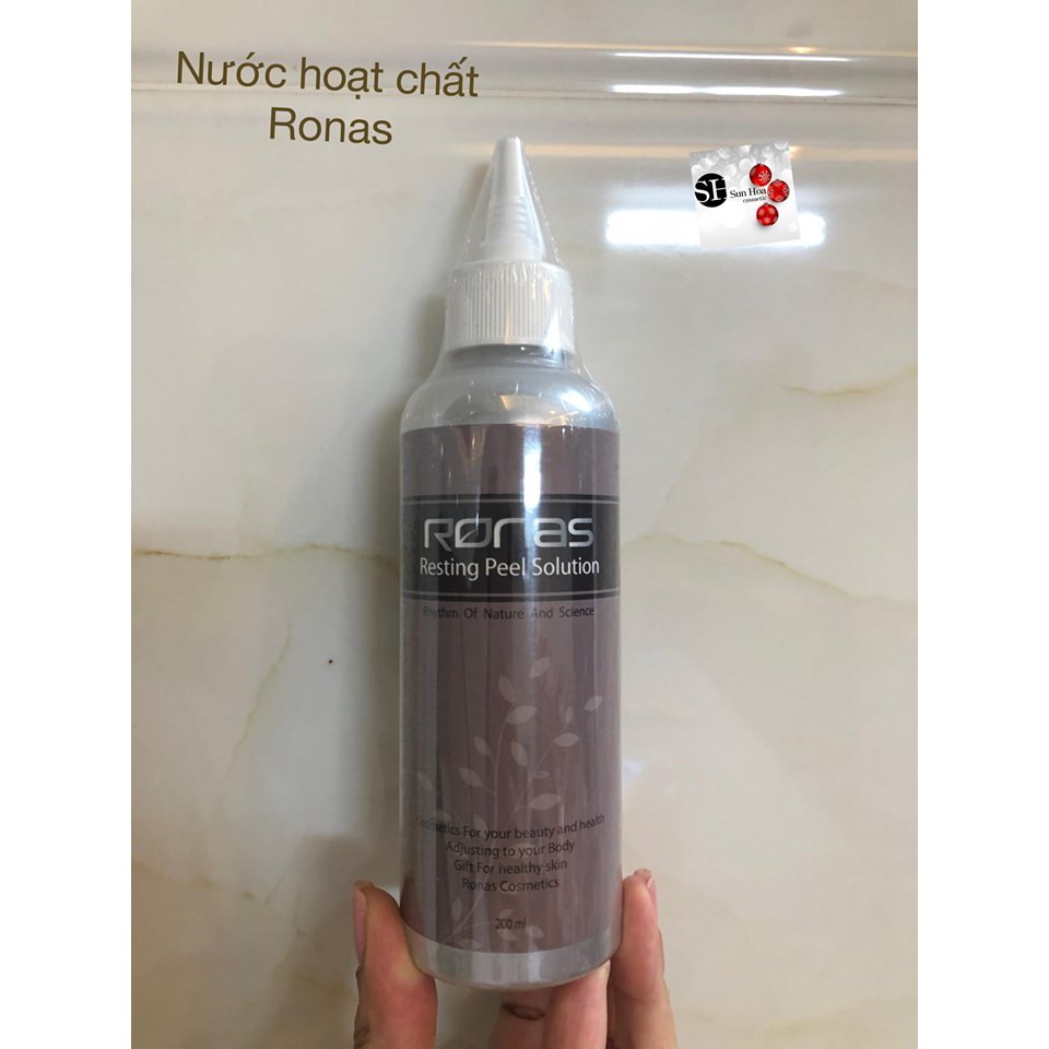 Nước hoạt hoá-Ronas Resting Peel Solution