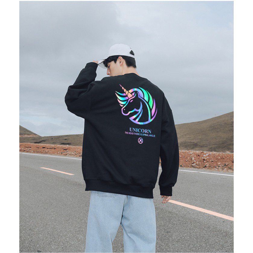 Áo Sweater Kỳ Lân Unicorn Phản Quang | BigBuy360 - bigbuy360.vn