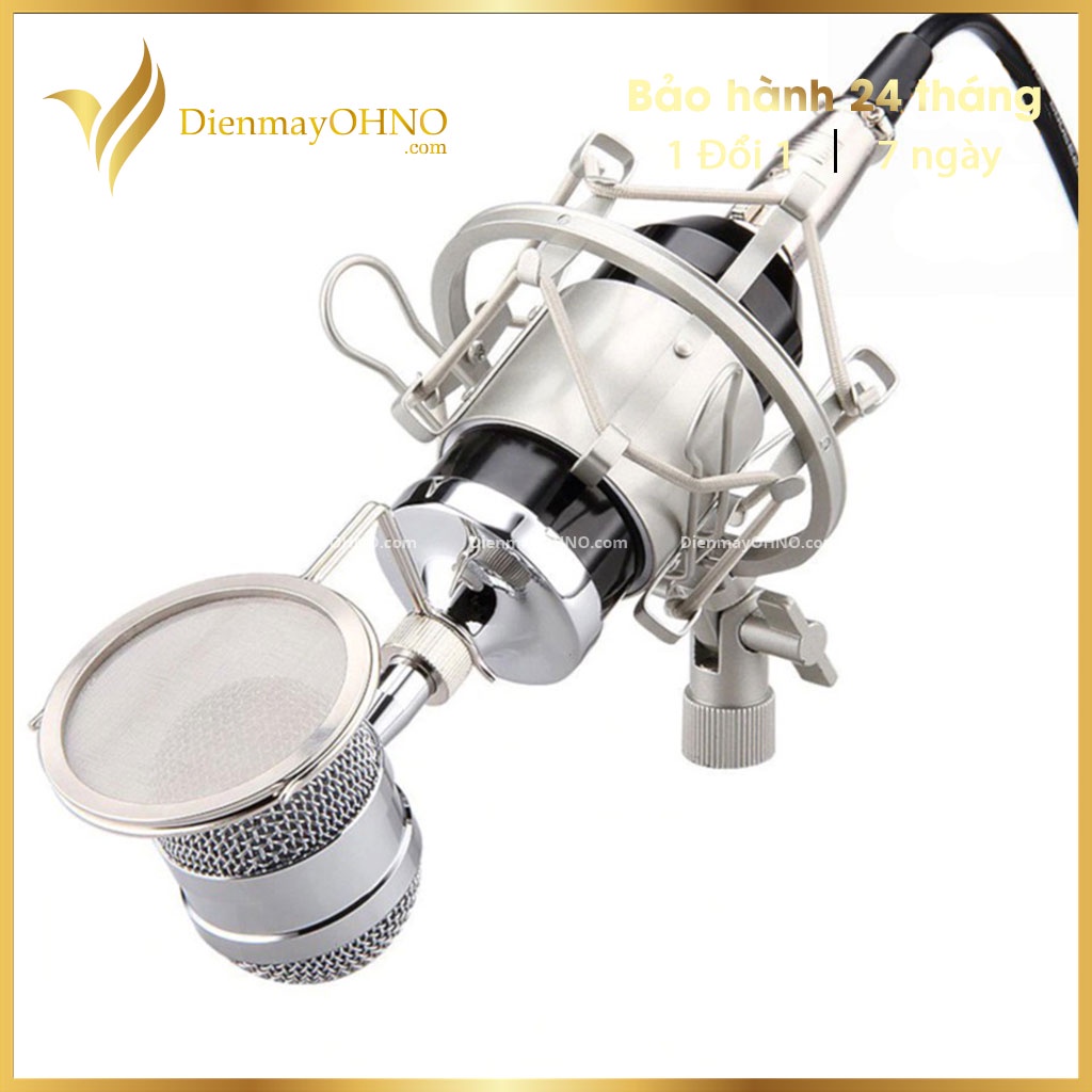 Mic Livestream Thu Âm Cao Cấp BM 901 Micro Mic Thu Âm Livestream Hát Karaoke Cho Điện Thoại Máy Tính - Điện Máy OHNO