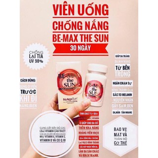 Viên uống chống nắng be max the sun