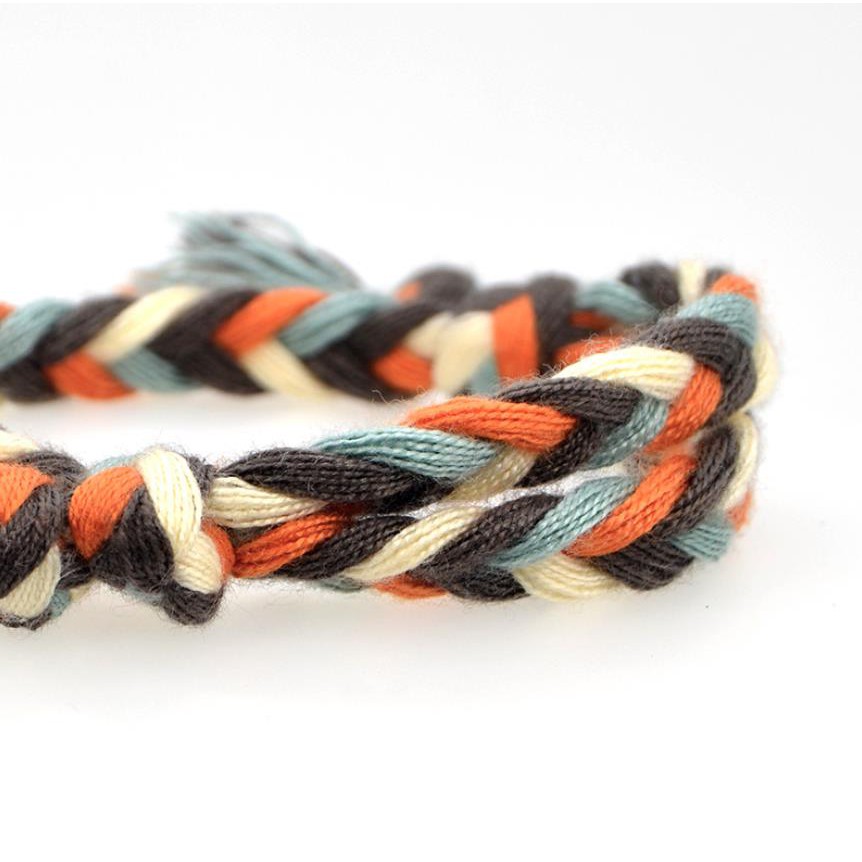 Vòng Tay Bện Dây Cotton Handmade Có Thể Điều Chỉnh Phong Cách Dân Tộc Dành Cho Nam Nữ | BigBuy360 - bigbuy360.vn