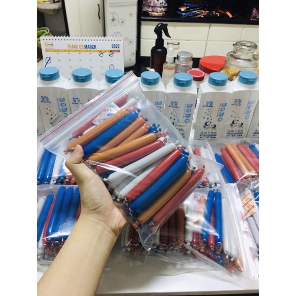 Combo 50 Cây Xúc Xích Dinh Dưỡng Cho Chó Mèo 15gr - Mix Đủ Vị  |Thơm Ngon - Bổ Dưỡng - Date Xa