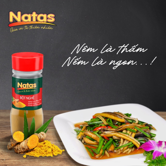Bột Nghệ Natas Hũ 40