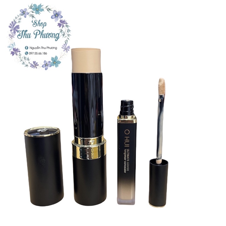 SET KEM NỀN OHUI DẠNG THỎI ULTIMATE COVER STICK FOUNDATION STICK