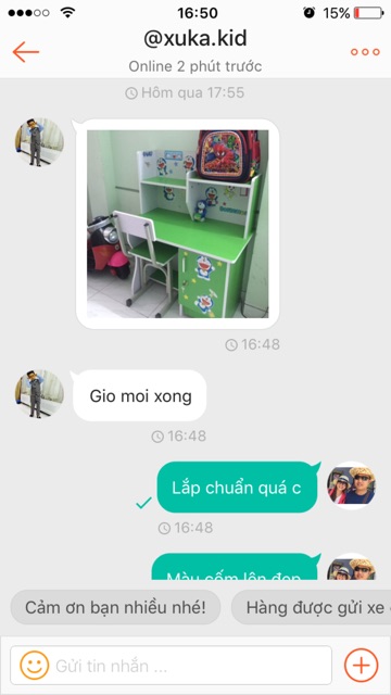 Bàn học sinh