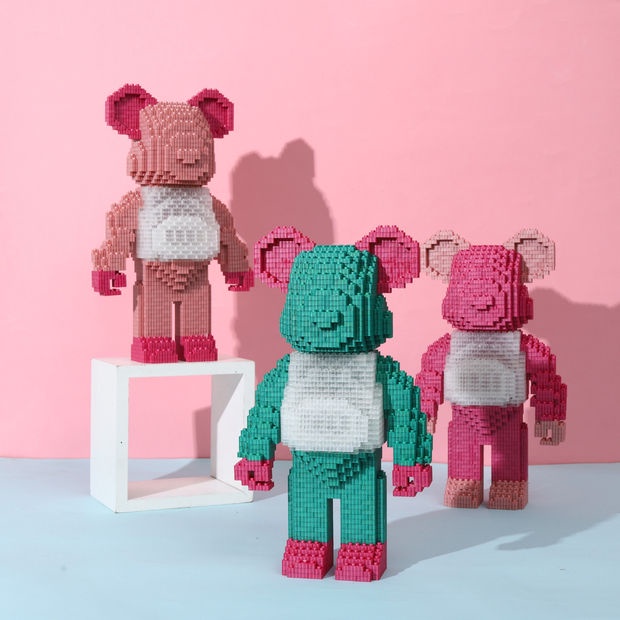 Đồ chơi lắp ráp lego hình chú gấu xinh xắn