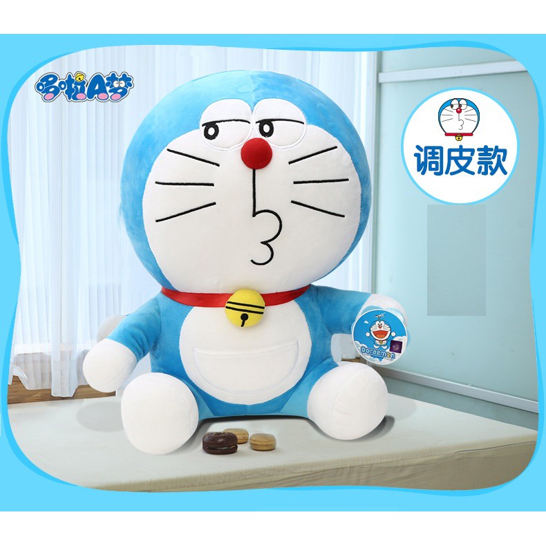 Thú nhồi bông Doraemon-100% xơ bông tự nhiên