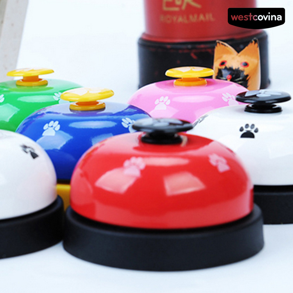 Đồ Chơi Chuông Kim Loại Hình Dấu Chân Đáng Yêu Cho Thú Cưng