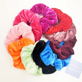 Dây Buộc Tóc Vải Satin Mềm 20 Màu