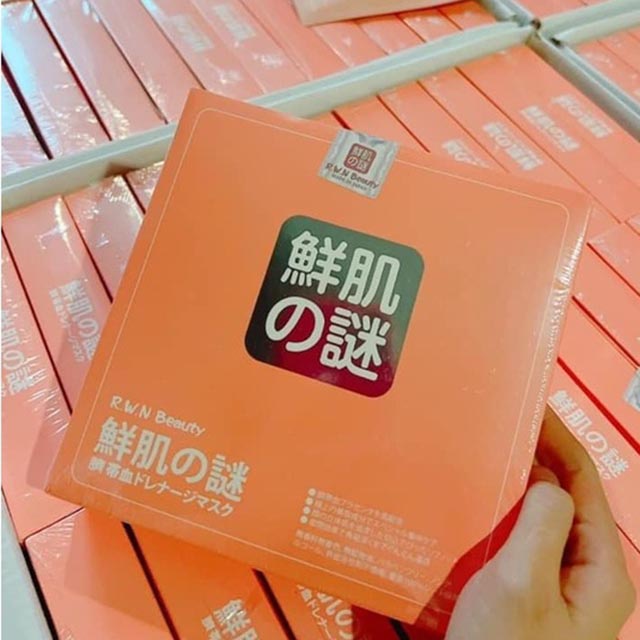 Hộp 10 miếng Mặt nạ nhau thai cừu cuống rốn tế bào gốc Nhật Bản MẪU MỚI